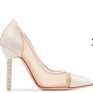 Sophia Webster Jasmine Crystal Heel wedding Pumps 41.5=11